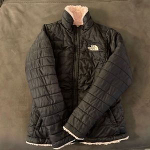 Girls North Face winter jacket size 10-12